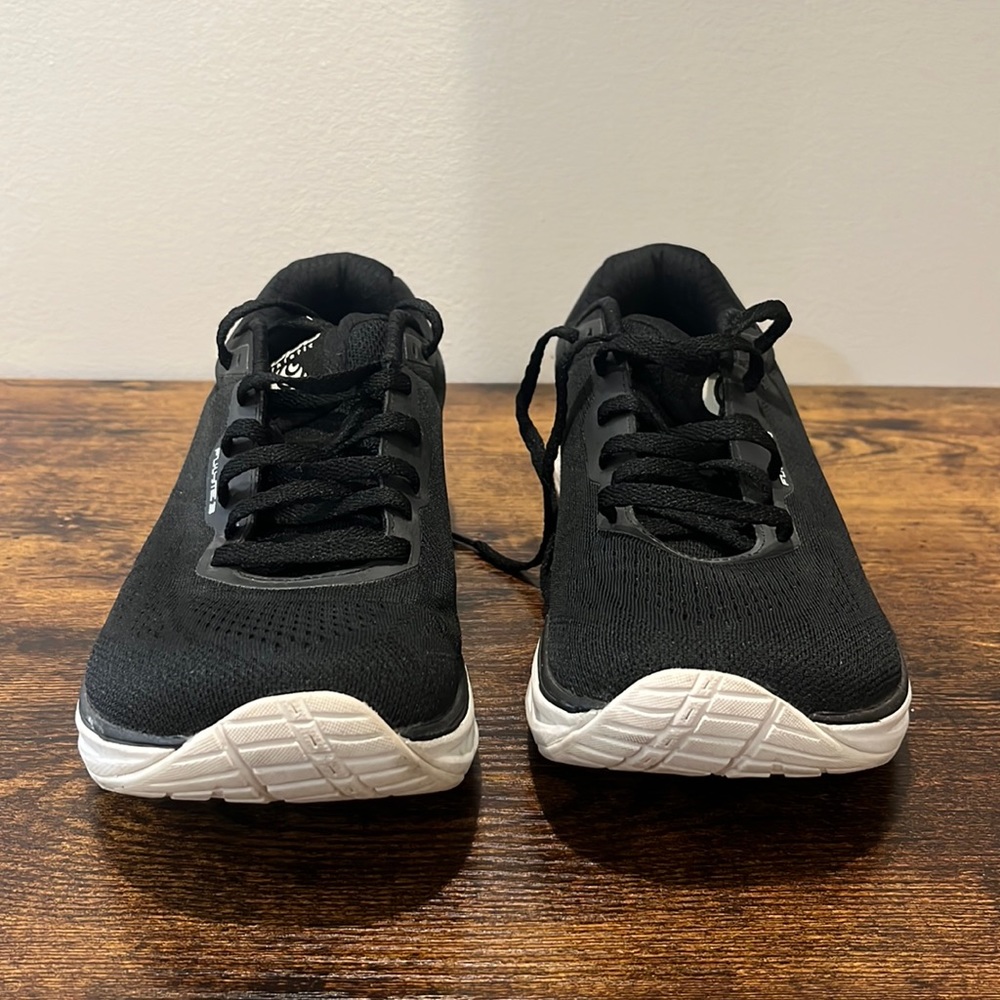 Topo Designs Black and White Athletic Shoes